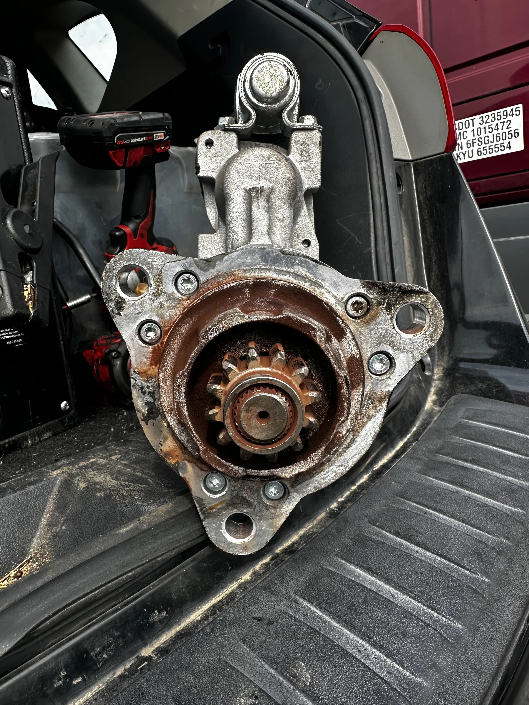 Small differential or transfer-case gear set